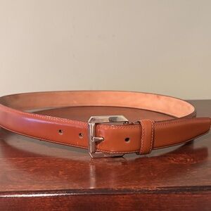 Bruno Magli Tan Leather Belt
